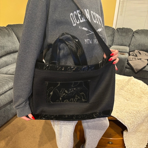 VSX (Victoria Secret) Black Tote Bag - Picture 9 of 9